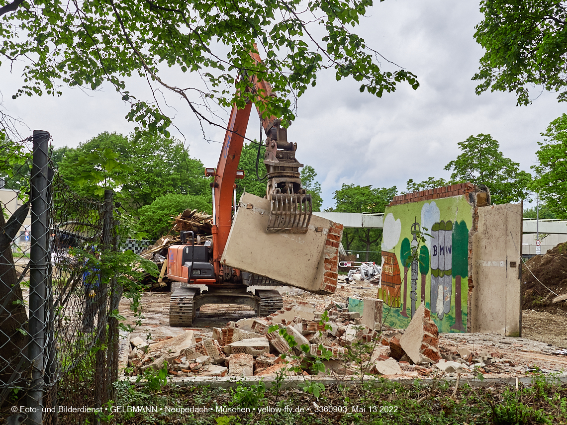 13.05.2022 - Baustelle am Haus für Kinder in Neuperlach